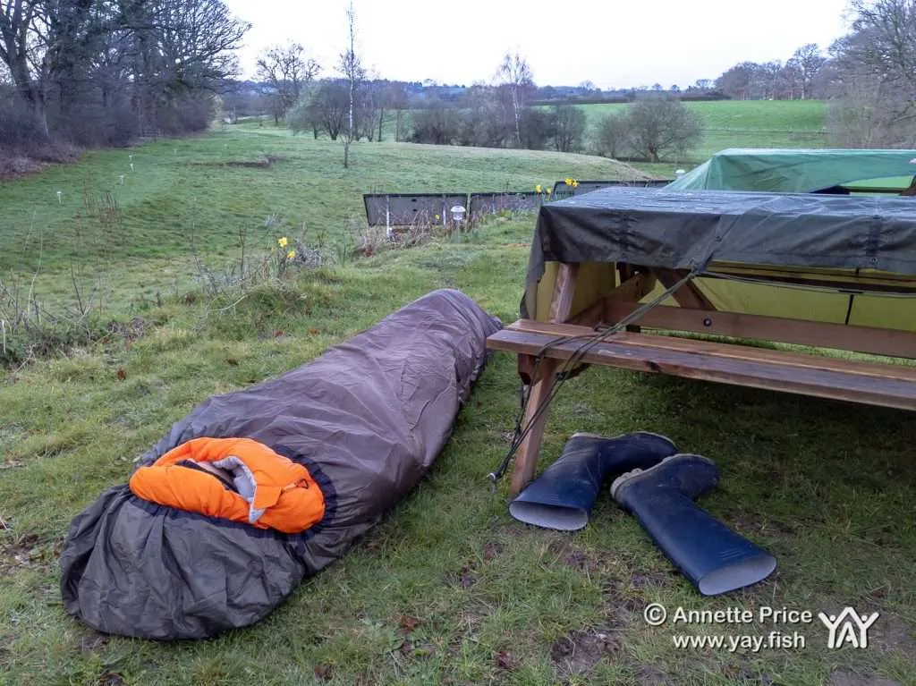 Wild Camping Course. How to camp anywhere. 13 Bivvying on the wild camping course at the Yes Bus.